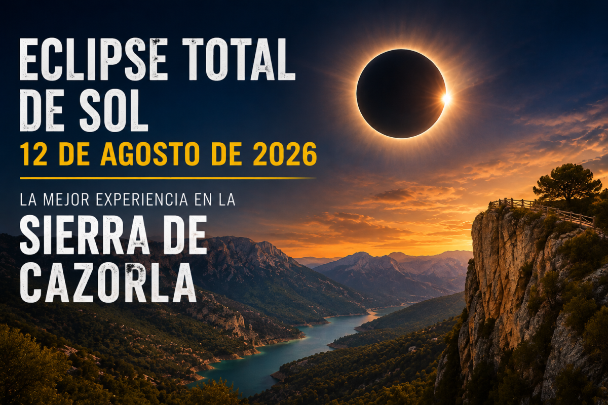 Eclipse total de Sol 2026 en la Sierra de Cazorla | Guía